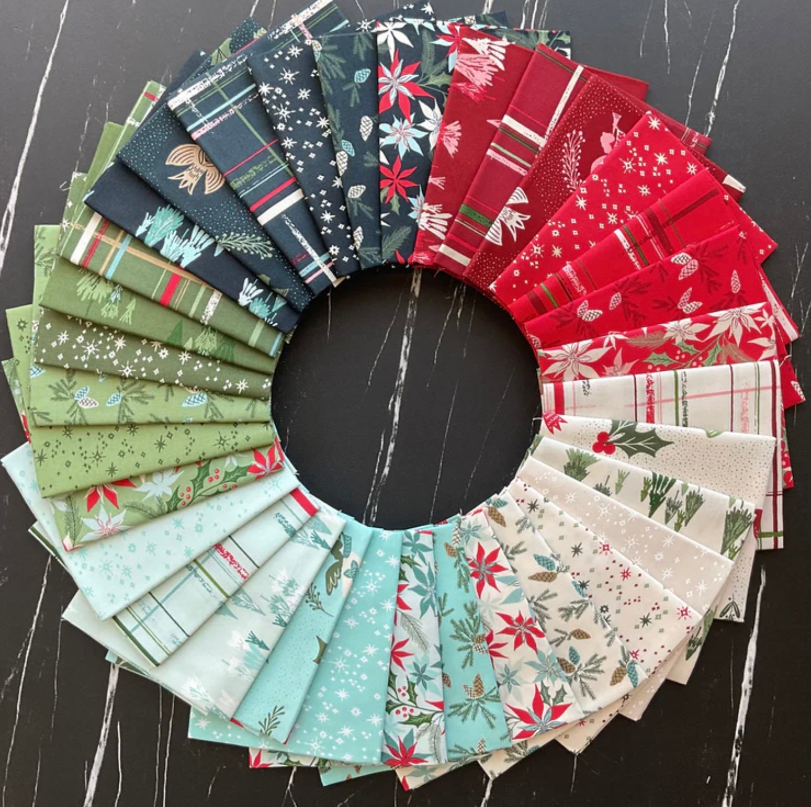 Kitty Christmas Jelly Roll by Urban Chiks for Moda Fabrics - RESERVE