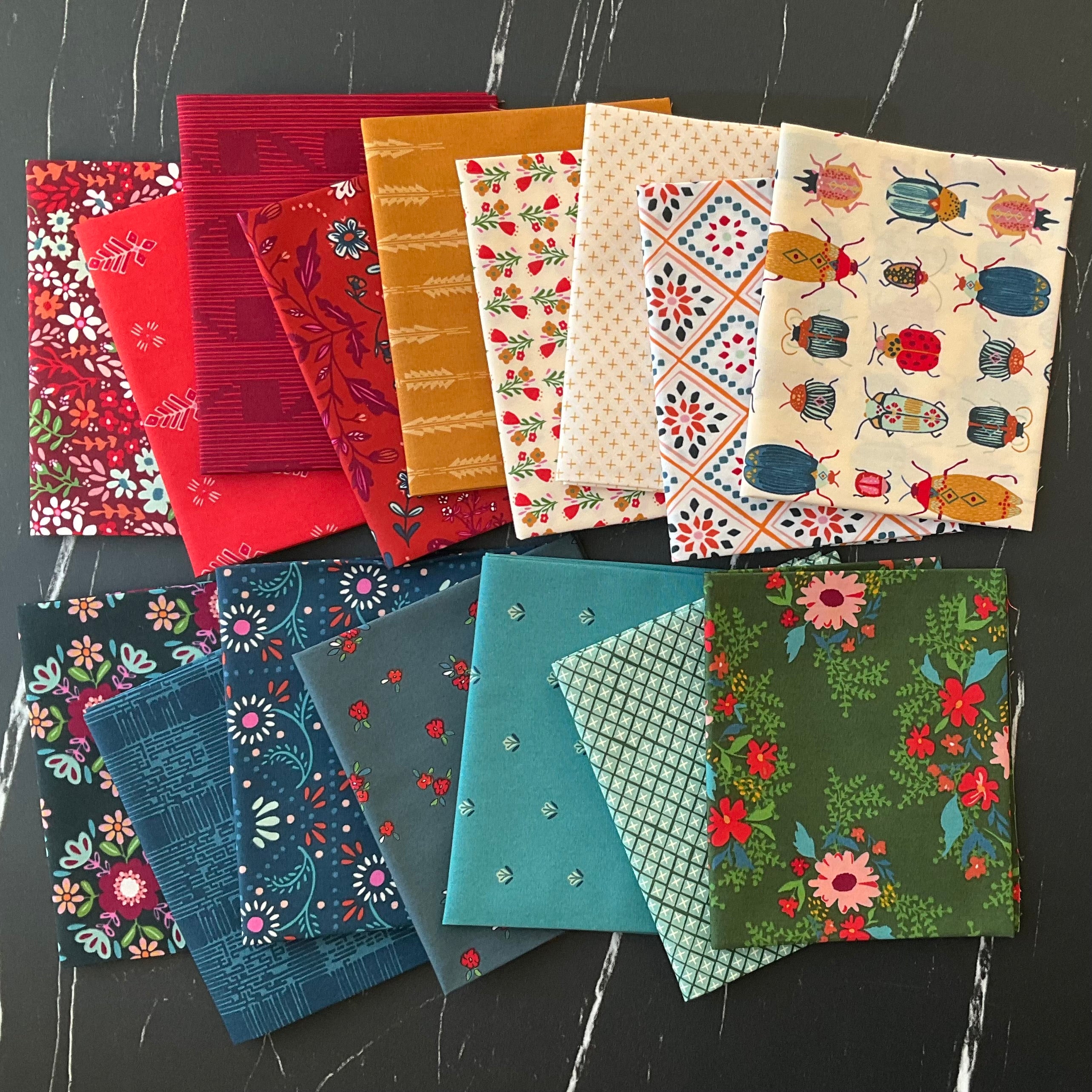 Vintage Valentines Fat Quarter Bundle | Michael Miller Fabrics