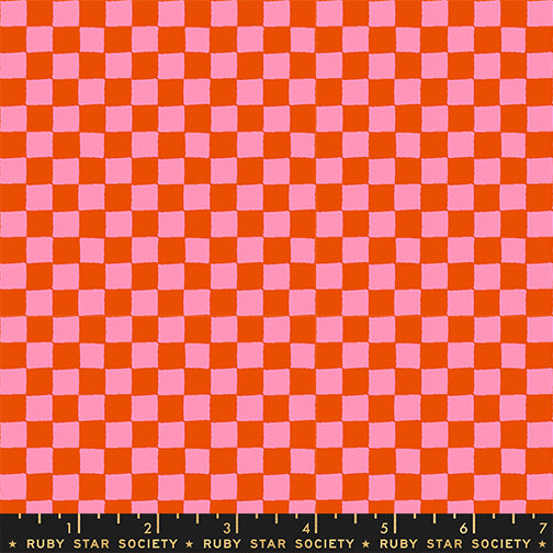 1-800-Calico by Alexia Marcelle Abegg : Block Print Warm Red RS4167 12