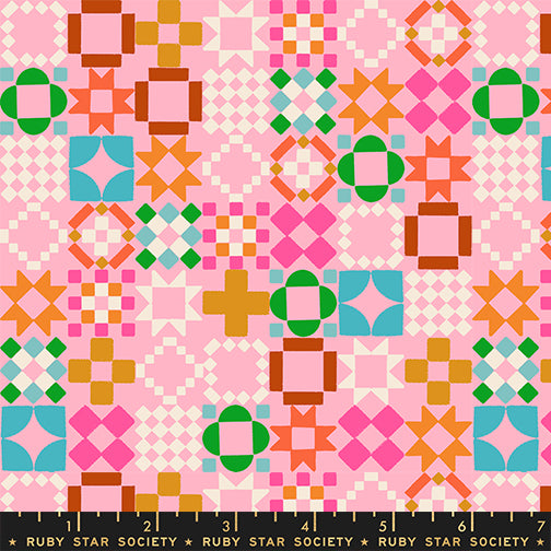 1-800-Notions by Ruby Star Society Collaborative REPRINT : Quilty As Charged Posy RS5215 13