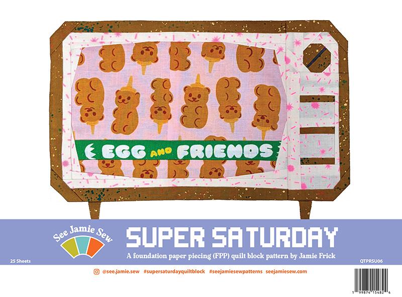 Super Saturday Quilt Pattern by See Jamie Sew