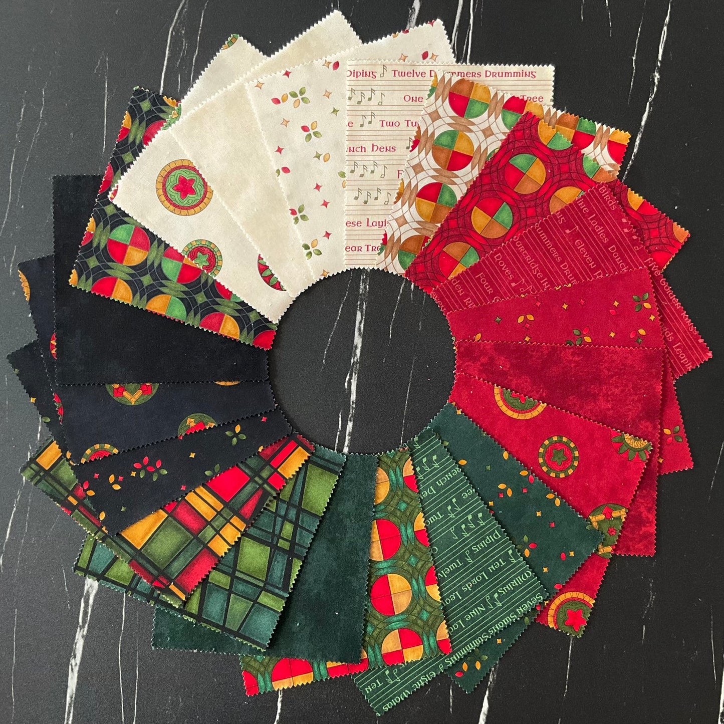 2 Steps Forward Quilt Kit Featuring Twelve Days by Holly Taylor