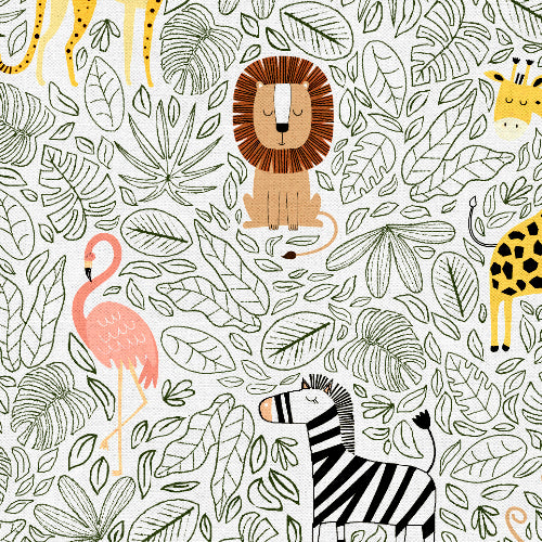 Wild Safari by JJ House Design : Fabric Bundles Including Soft Book Panel