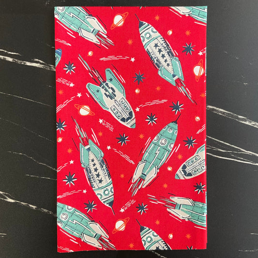 321 Blast Off by Stacy Iest Hsu : Fabric Bundles + Space Square Panel Multi 20956 11