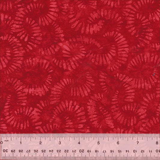 Splendor Quiltessentials 7 Batiks by Anthology Fabrics:  Citrus Slice Apple 440Q-1 (Estimated Ship Date Sept. 2024)