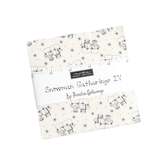 Snowman Gatherings IV by Primitive Gatherings: Charm Pack (Estimated Ship Date July 2024)