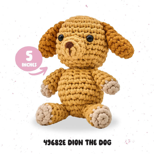 Bucilla Amigurumi Kit Dion the Dog - Special Order