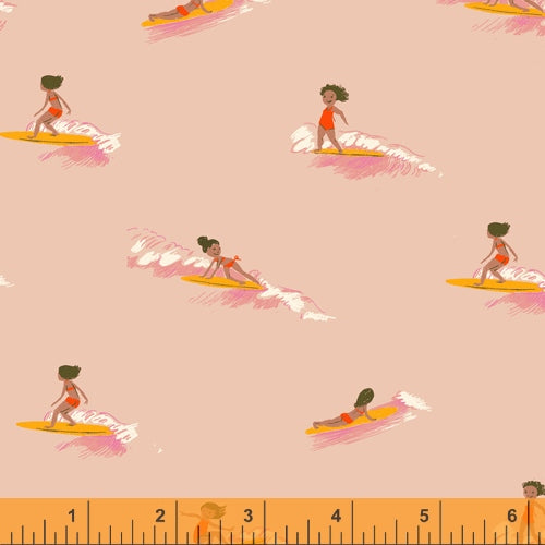 Malibu by Heather Ross - Tiny Surfers 52146-8