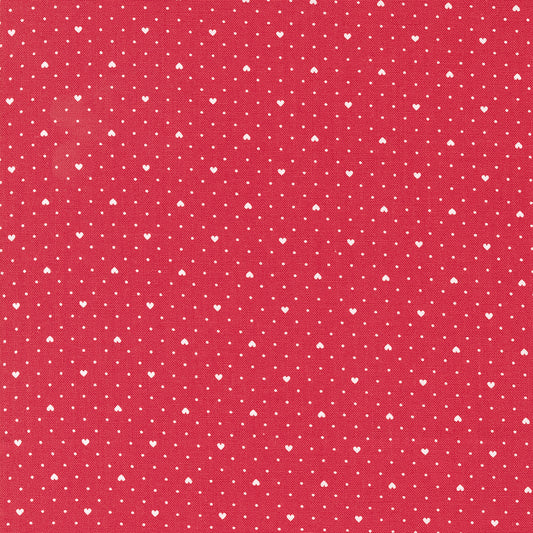 Lighthearted by Camille Roskelley for Moda - Heart Dot Red 55298 12