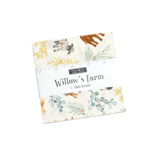 Willows Farm by Deb Strain: Charm Pack (Estimated Ship Date Aug. 2024)