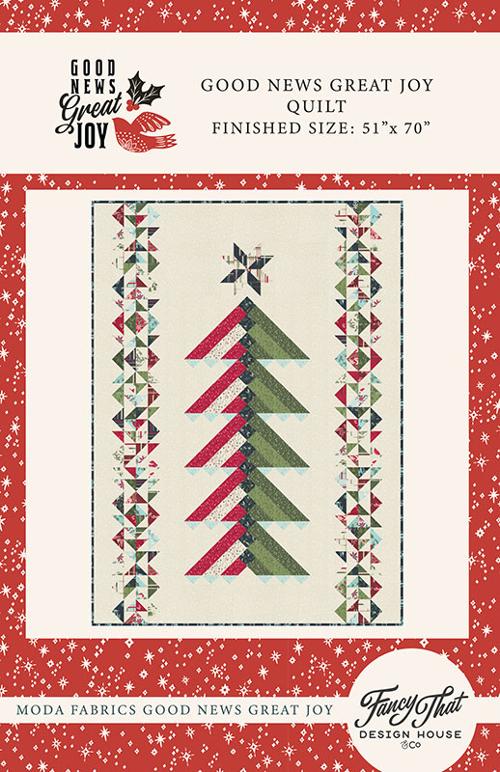 Good News Great Joy Quilt Kit by Fancy That Design House