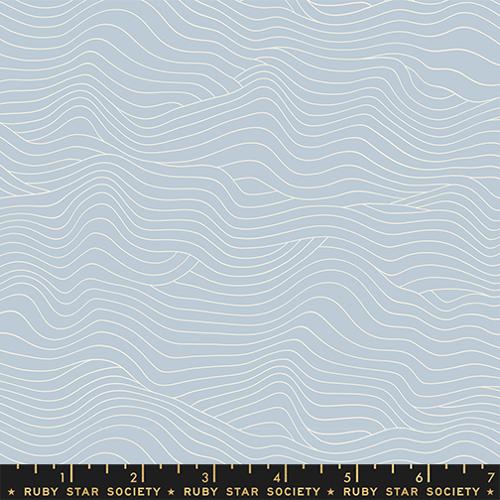 Water by Ruby Star Collaborative : Wavelength - Water Blue RS5129 15