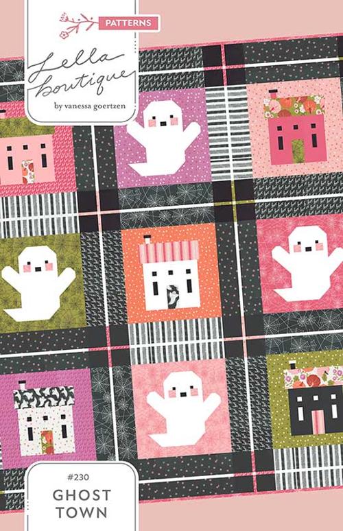 Hey Boo by Lella Boutique: Ghost Town Quilt Kit