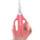 Very Sharp Scissor with Large Pink Comfort Handles 6-1/4in