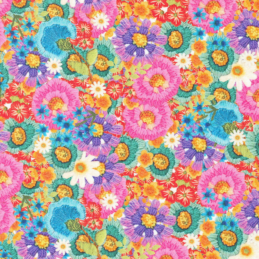 Wishwell: Florista - Wild - Robert Kaufman Fabrics - Half Yard or Full Yard  - Cotton Quilting Fabric