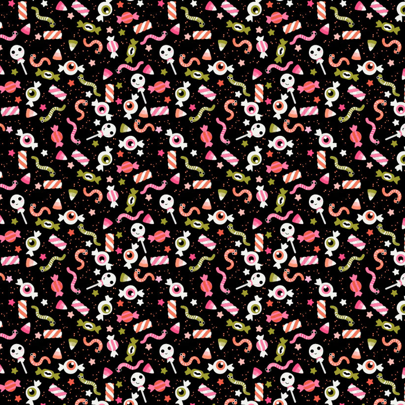 Not Scary by Poppie Cotton : Gooey Sweets Black