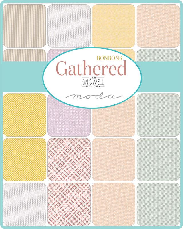 Gathered Bonbons by Jen Kingwell : Charm Pack