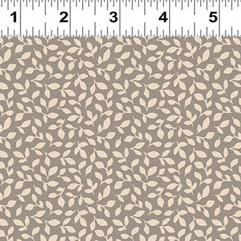 A Fruitful Life by Julia Khimich : Leaves Y4815-62 Taupe