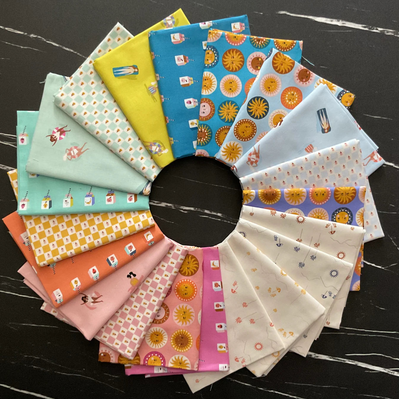 A Sunshine Story by Dutchess Plum ~ Heat Wave Quilt Kit