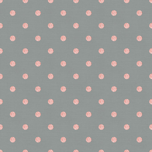A Walk in the Woods by Lisa Dolson : DOTS GREY 12023526