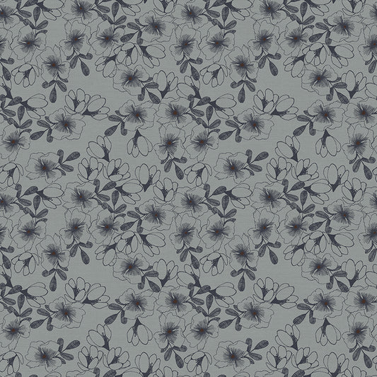A Walk in the Woods by Lisa Dolson : SMALL FLORAL BLUE 12023520