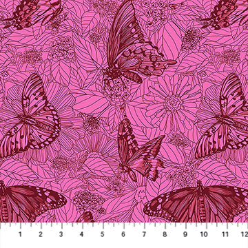 Indelible Ink by Anna Maria Textiles : Winging It Candy AMT1006-23L