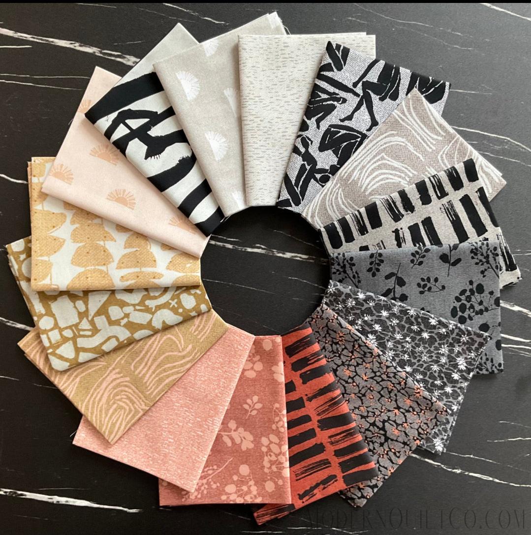 AbstrArt by Katarina Roccella : Efflorescent Blanket Coal ART12052