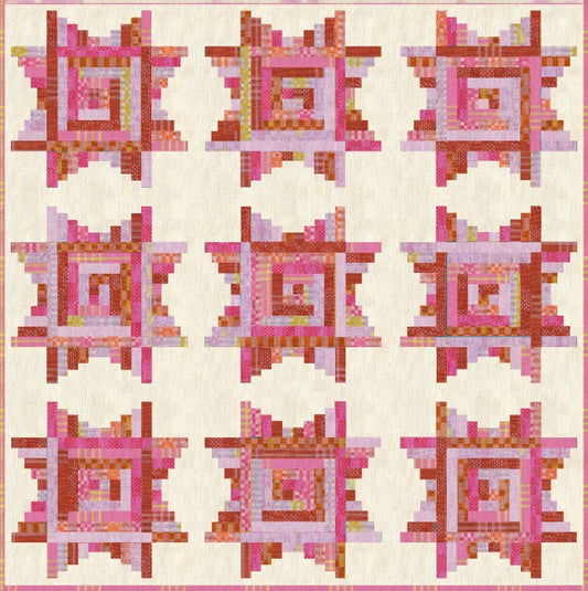 LoFi Loom Wovens by Rashida Coleman-Hale : Adelaide's Cabin Quilt Kit