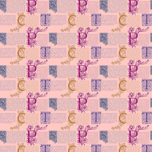 Allegory by Anna Maria Textiles : Prose Blush AMT148-20L