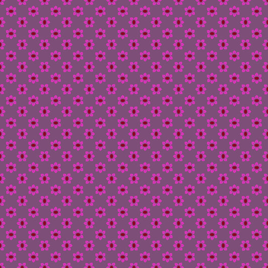 Allegory by Anna Maria Textiles : Stamped Plum AMT145-83V