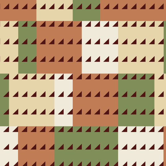 American Bold Heroes by Frank Lloyd Wright : Imperial Green/Rust 228686