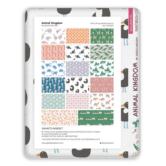 Animal Kingdom by Jessica Nielsen : Flat Fat Stack 18 PC 120FQAK