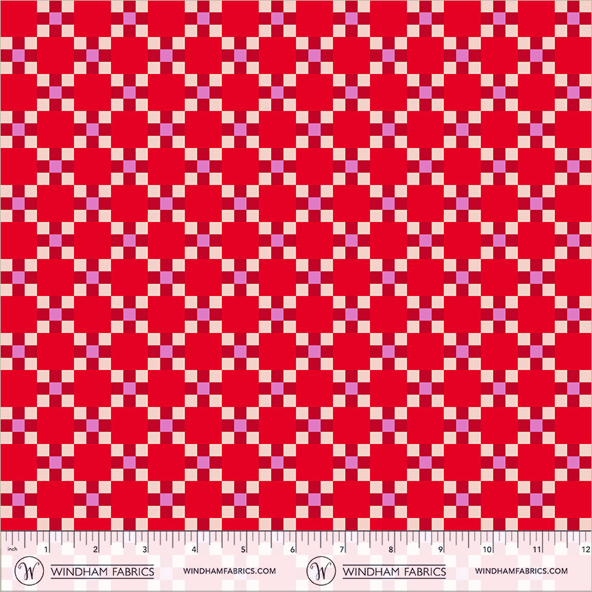 Annabel's Blenders by Annabel Wrigley - Picnic 55383-1 Red/Pink