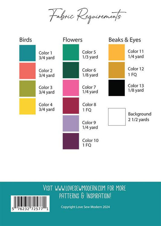 Apparrotly It's A Party Quilt Pattern by Love Sew Modern