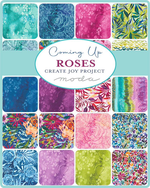 Coming Up Roses by Create Joy Project : Charm Pack