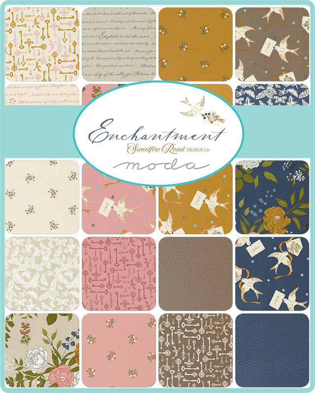 Enchantment by Sweetfire Road Design : Charm Pack (Estimated Ship Date Aug. 2024)