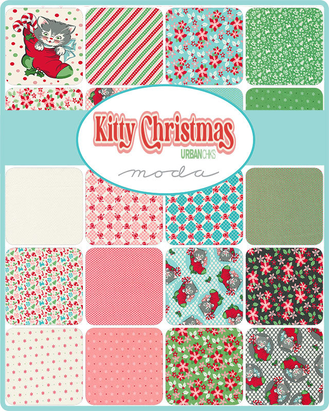 Kitty Christmas By Urban Chiks : Furry Snowflake 31206 11