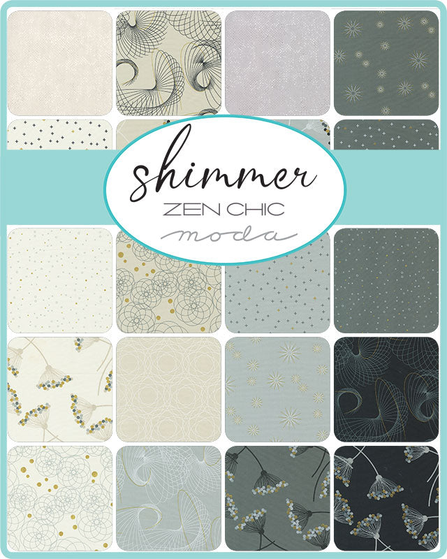 Shimmer by Zen Chic: Charm Pack