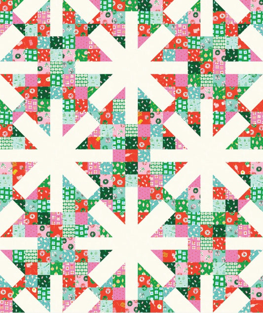 Asterisks Quilt Pattern by Modern Handcraft
