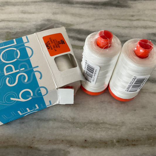 Aurifil: Mako Cotton Thread Solid 50wt Cotton 2021