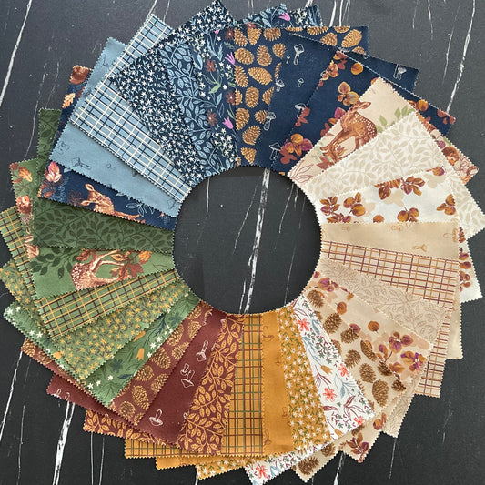 Autumn Forest by Linn Warme - Charm Pack