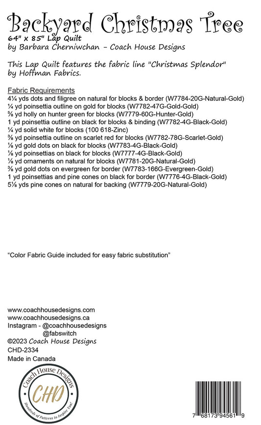 Backyard Christmas Tree # CHD-2334 - Special Order