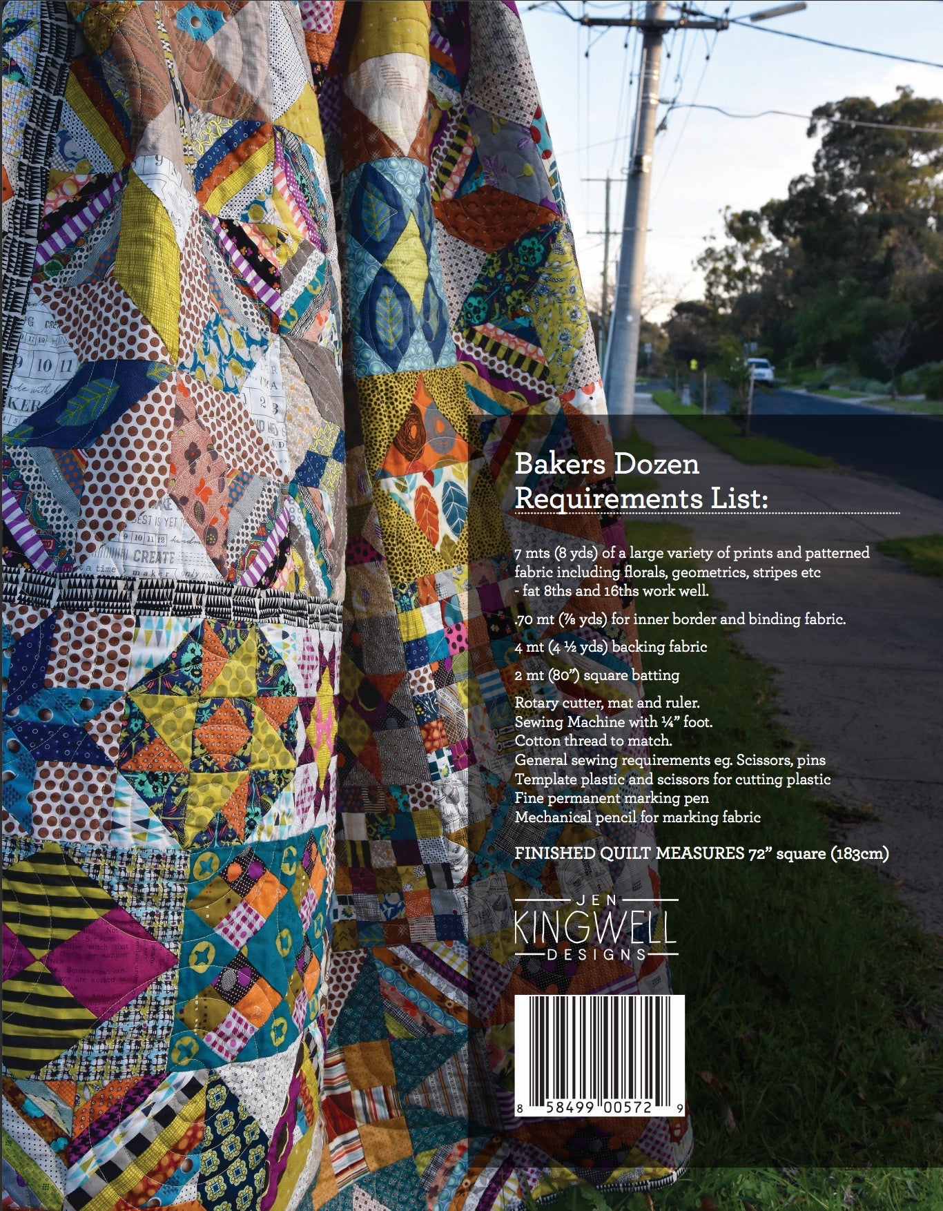 Bakers Dozen Booklet by Jen Kingwell Designs