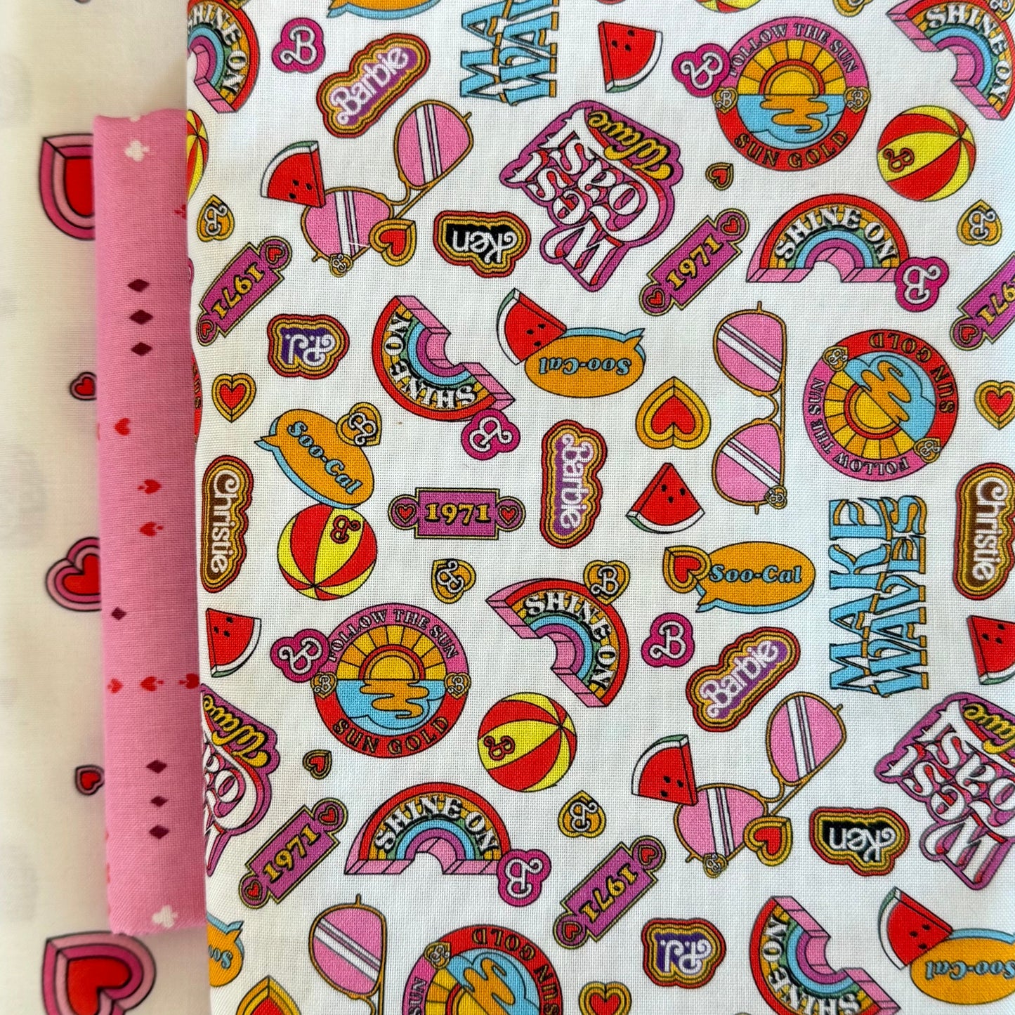 Barbie Whole Cloth Quilt Bundle