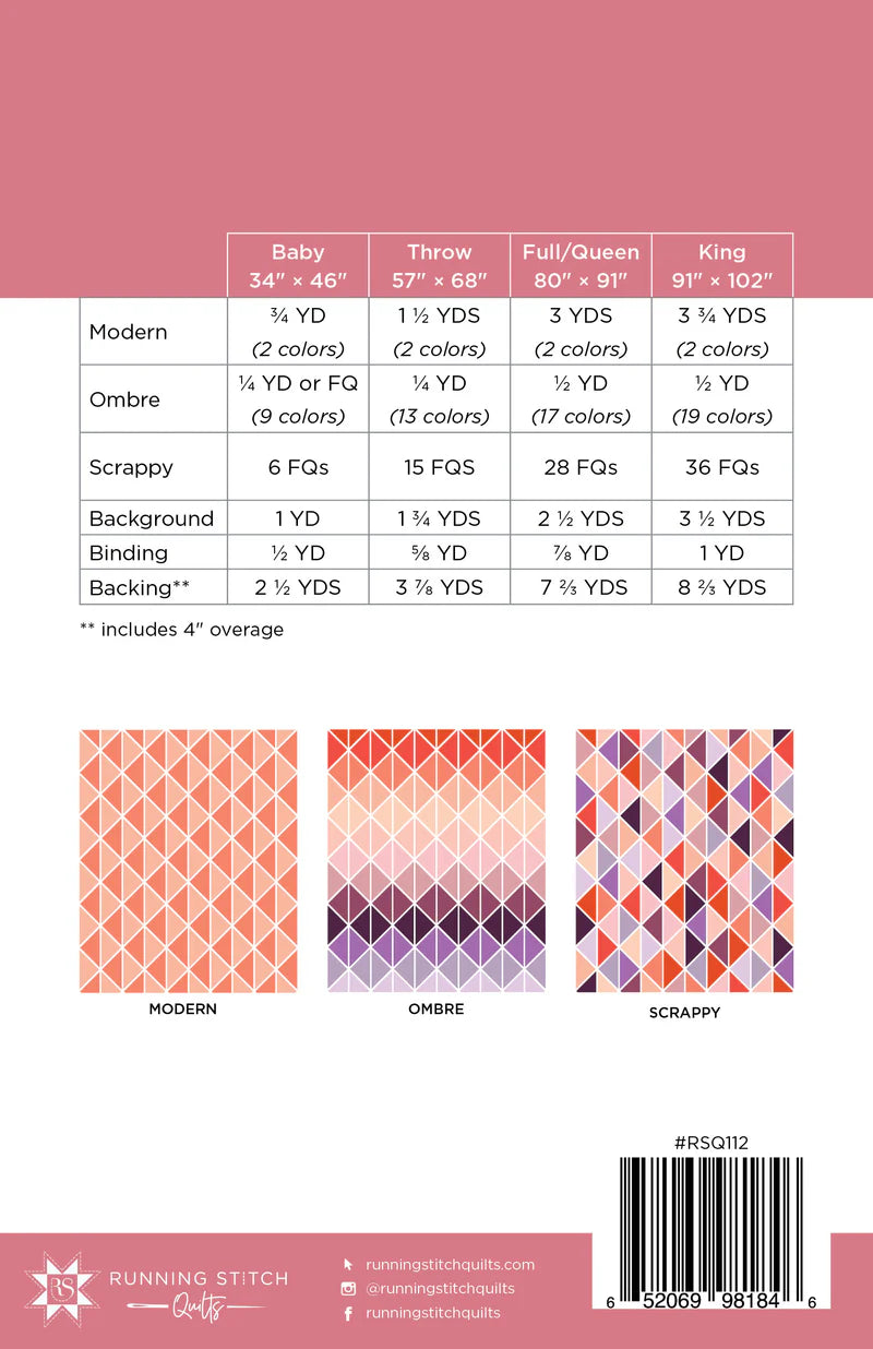 Bedford Park by Morris & Co. : Deltille Quilt Kit