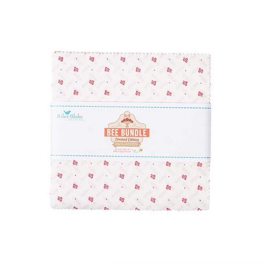 Bee Bundle Limited Addition Backgrounds by Lori Holt - 5 Inch Stacker