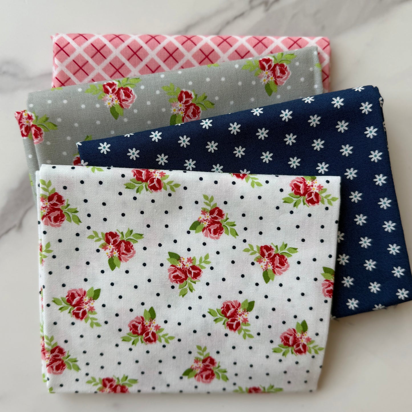 Berry Basket by April Rosenthal - 4 Fat Quarter Pack #2