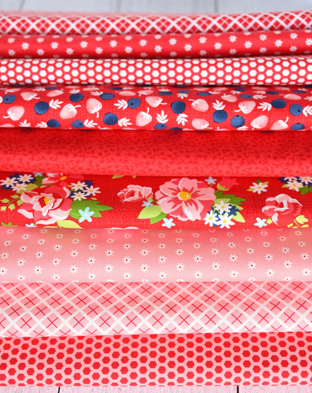 Berry Basket by April Rosenthal - Daisy Dot - Strawberry 24153 13