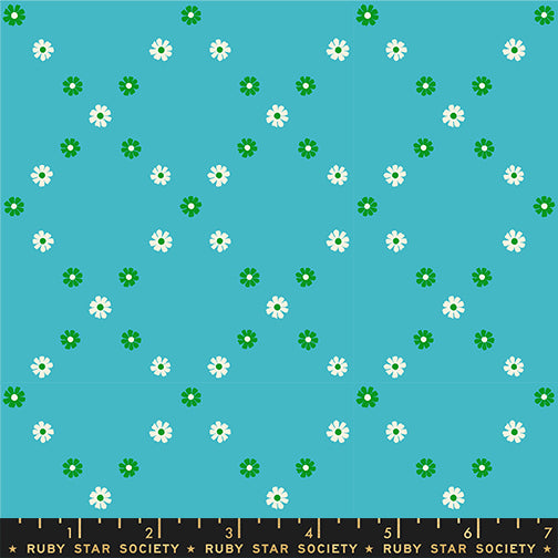 Best Day Ever by Melody Miller : Diamond Flowers Dark Turquoise RS0107 16