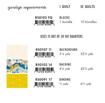 Best Day Ever by Melody Miller - Tangerine Quilt Kit